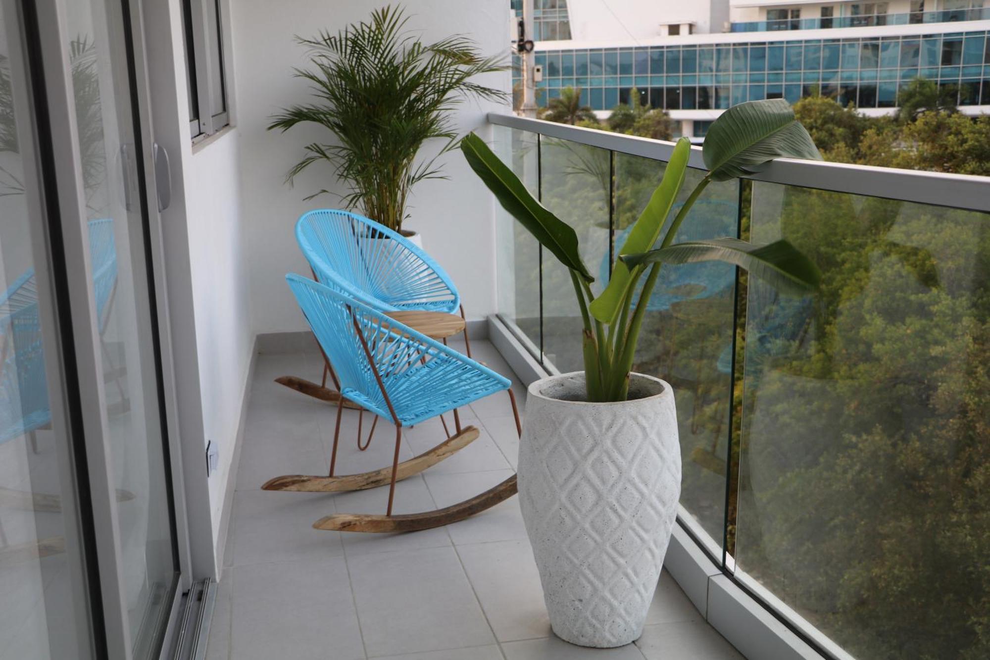 Apartamento De Lujo Frente Al Mar Con Piscina Cartagena Luaran gambar