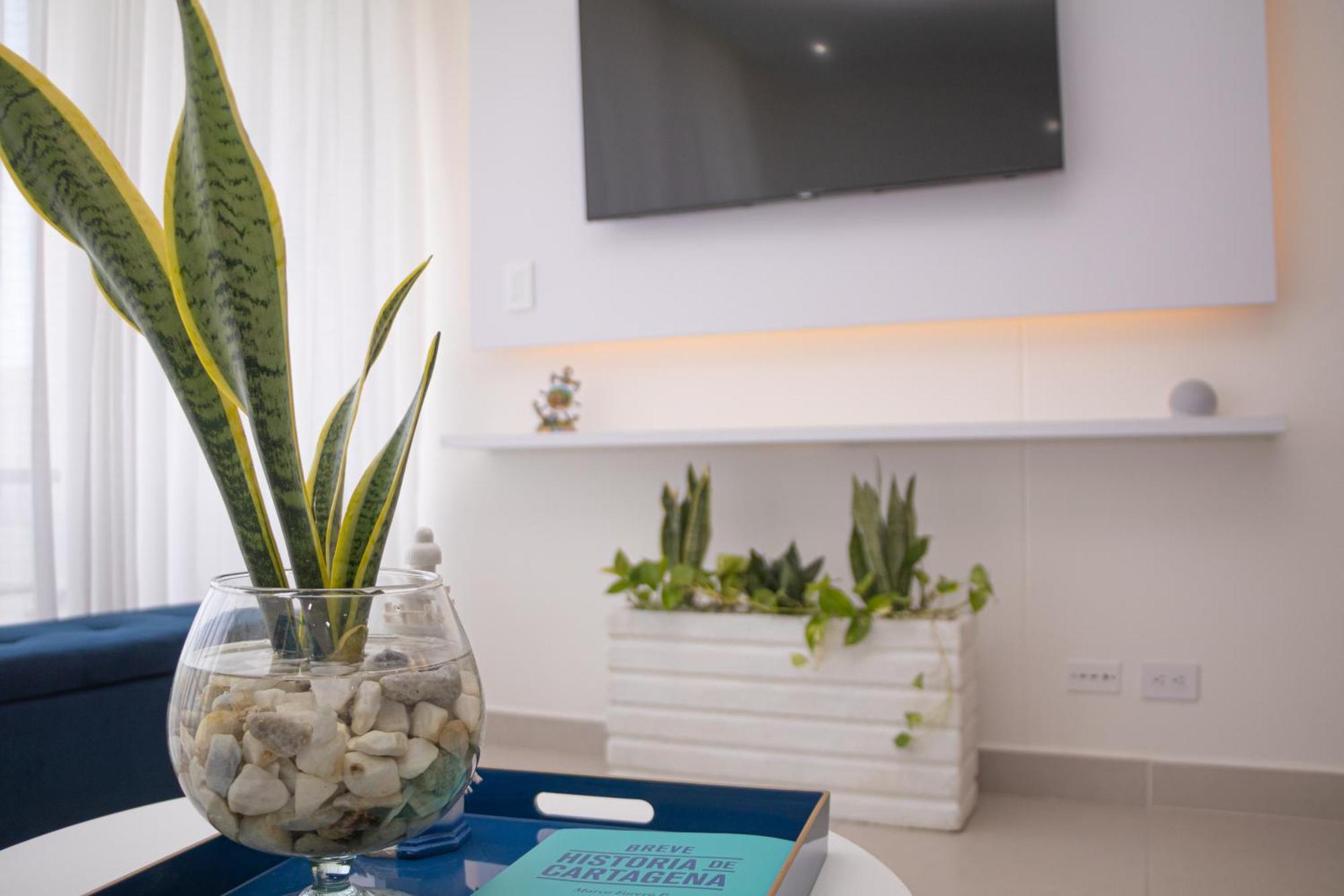 Apartamento De Lujo Frente Al Mar Con Piscina Cartagena Luaran gambar